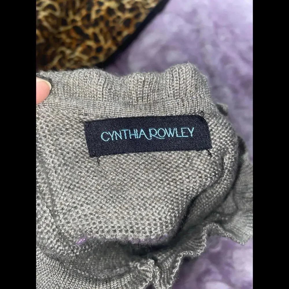 Cynthia Rowley dog sweater dress